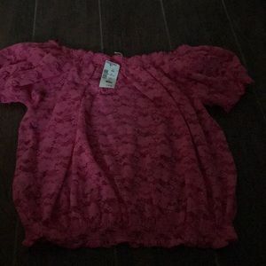 Lace Aeropostale top